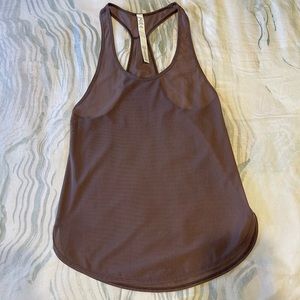 Lululemon mesh razorback tank top